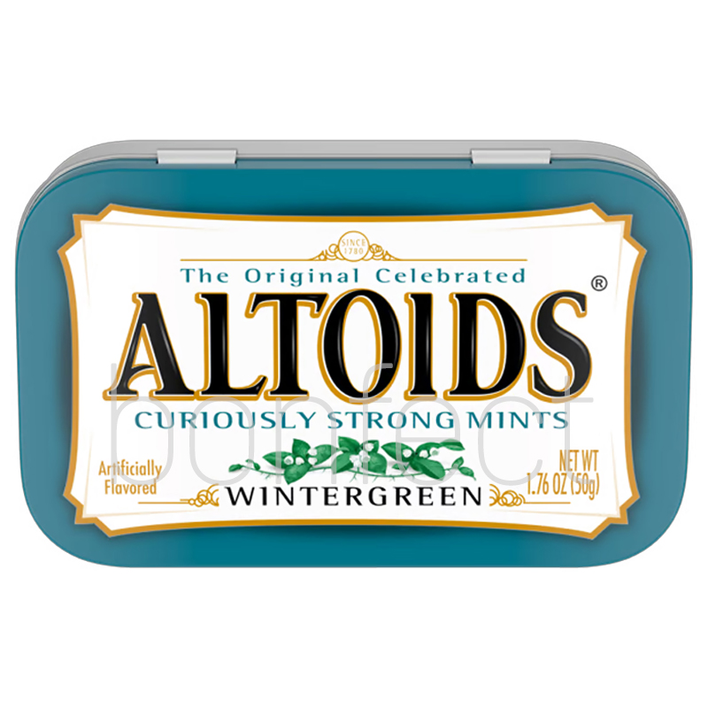 Altoids Mints Wintergreen Tin 50g  12 Pack