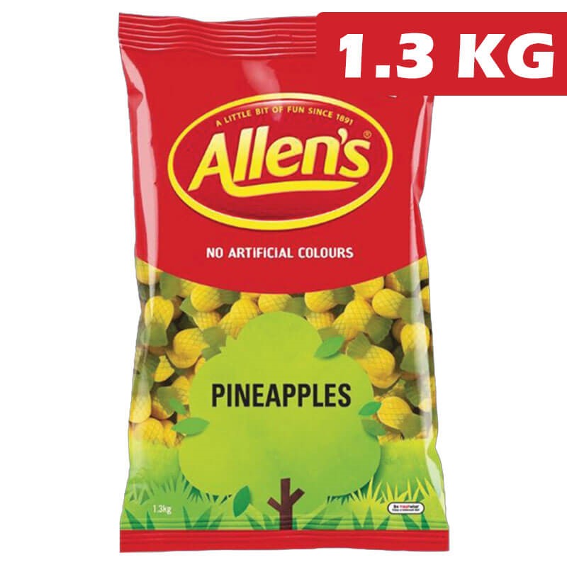Allens Pineapples Lollies Bag 13kg