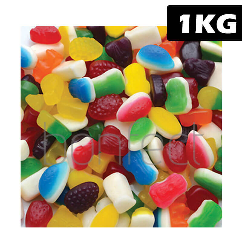 Aus Mixed Lollies Bag 1kg