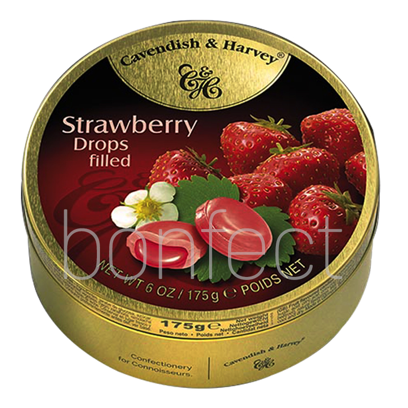 Cavendish  Harvey  Strawberry Filled Drops 175g