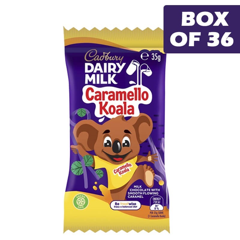 Cadbury Giant Caramello Koala 35g  36 Pack