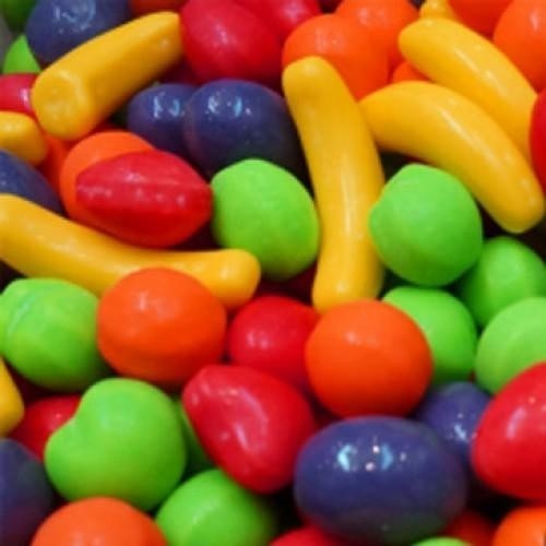 Wonka Runts Assorted Fruit Shape Hard Candy 136kg