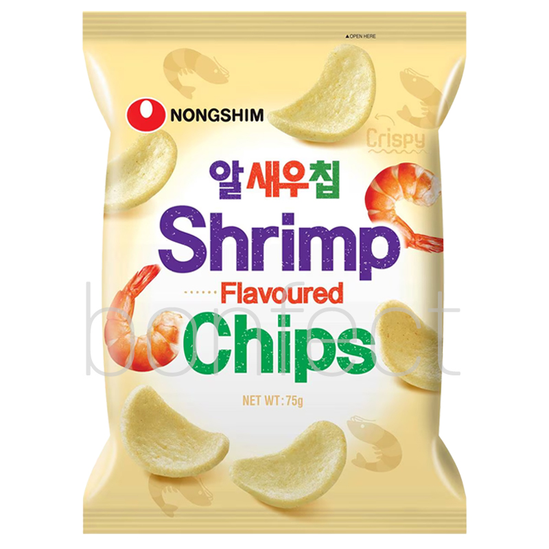 Nong Shim Shrimp Meat Chips 75g  20 Pack