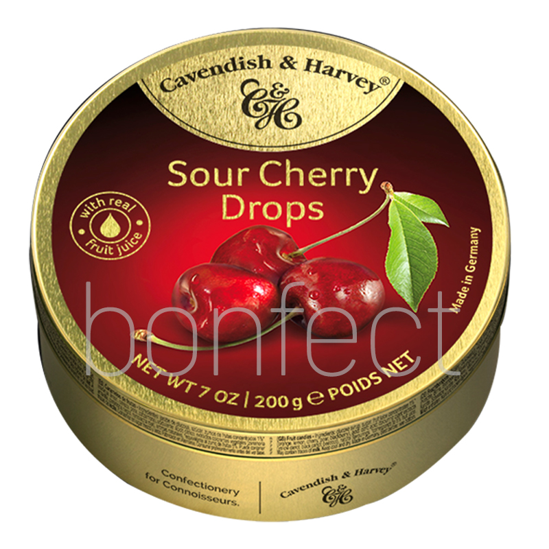Cavendish  Harvey  Sour Cherry Drops 200g