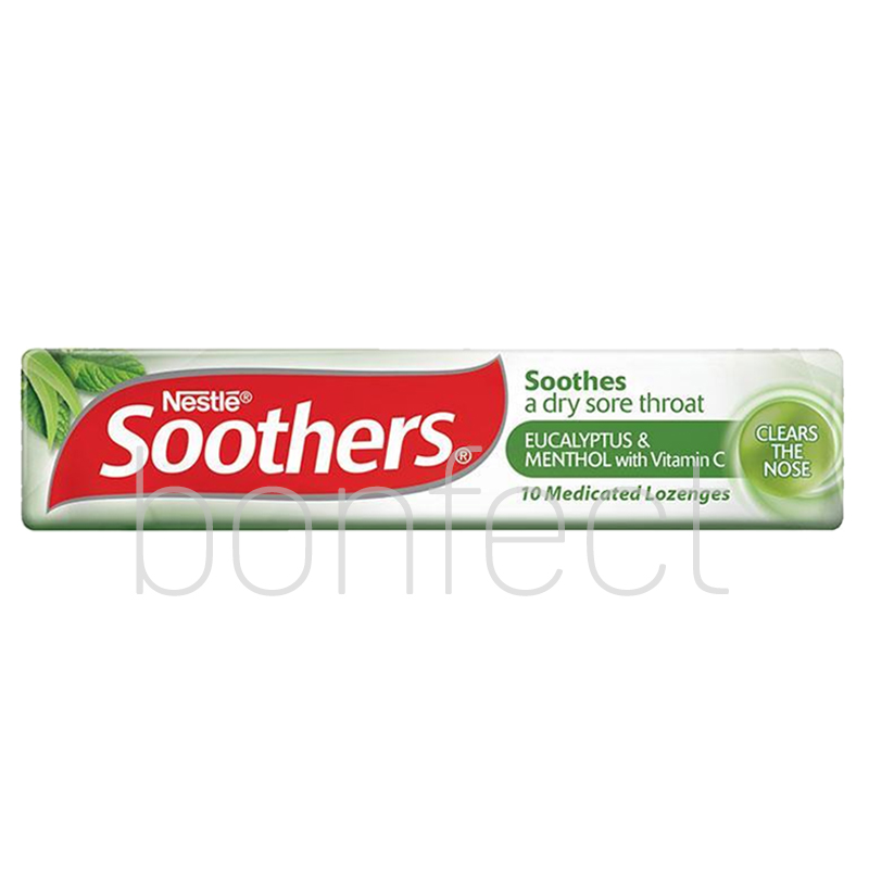 Soothers Eucylyptus Sticks 10 Lozenges  36 Pack