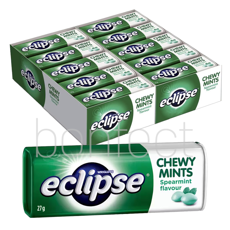 Eclipse Chewy Mints Spearmint 27g  15 Pack