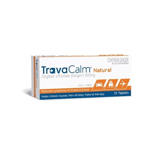 Travacalm Natural 10 Tablets