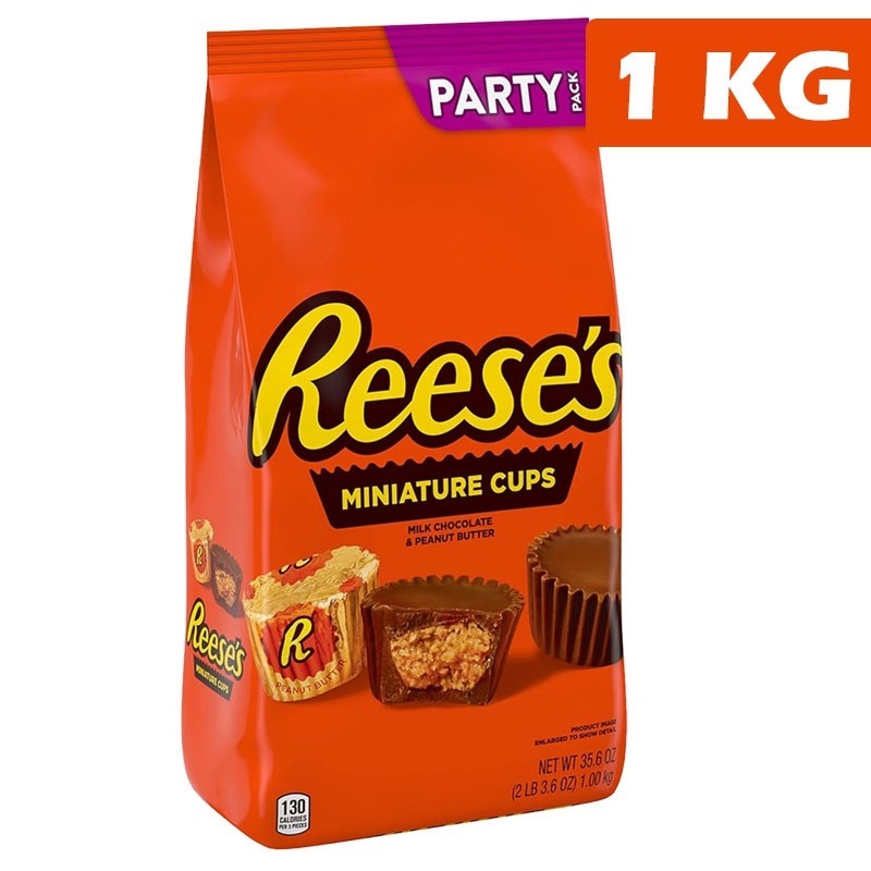 Reese Peanut Butter Miniature Cups Party Bag 1kg