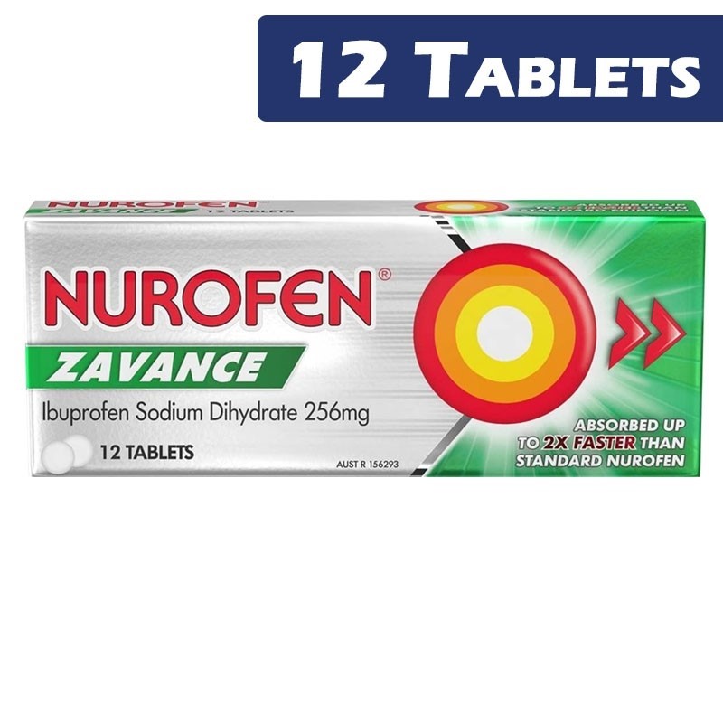 Nurofen Zavance 12 Tablets