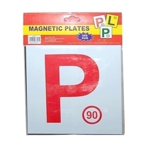 Magentic Red P Plates