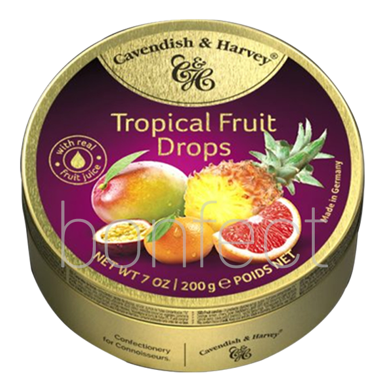 Cavendish  Harvey  Tropical Fruit Drops 175g