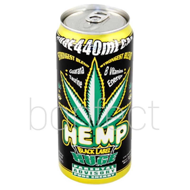 Hemp Enerrgy Black 500ml  24 Pack