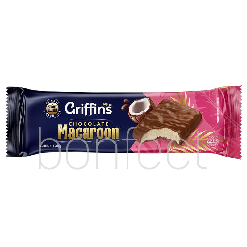Griffins Chocolate Macaroon Biscuits 200g