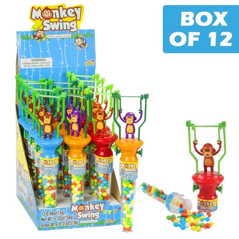 Kidsmania Monkey Swing Candy 14g  12 Pack