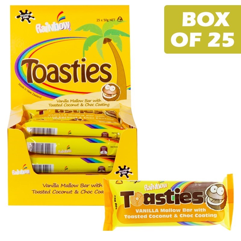 RAINBOW TOASTIES 50G25