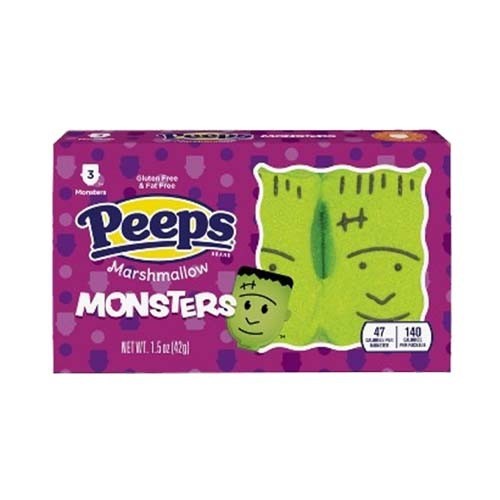 Peeps Marshmallow Monster 3 Pieces  24 Pack
