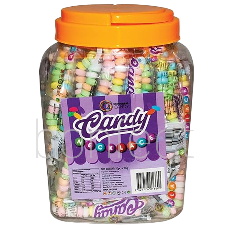 Candy Necklace Jar 20g  50 Pieces