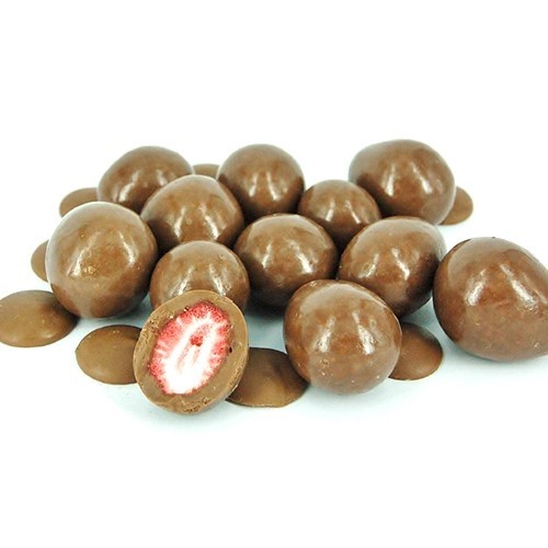 Everfresh Milk Chocolate Freeze Dried Strawberry Bulk 5kg