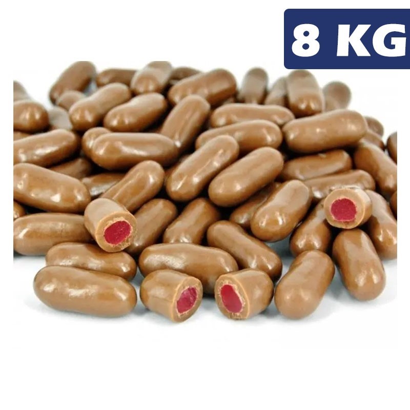 Everfresh Dark Chocolate Raspberry Bullet Bulk 8kg
