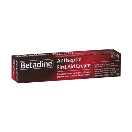 Betadine Antiseptic First Aid Cream 20g