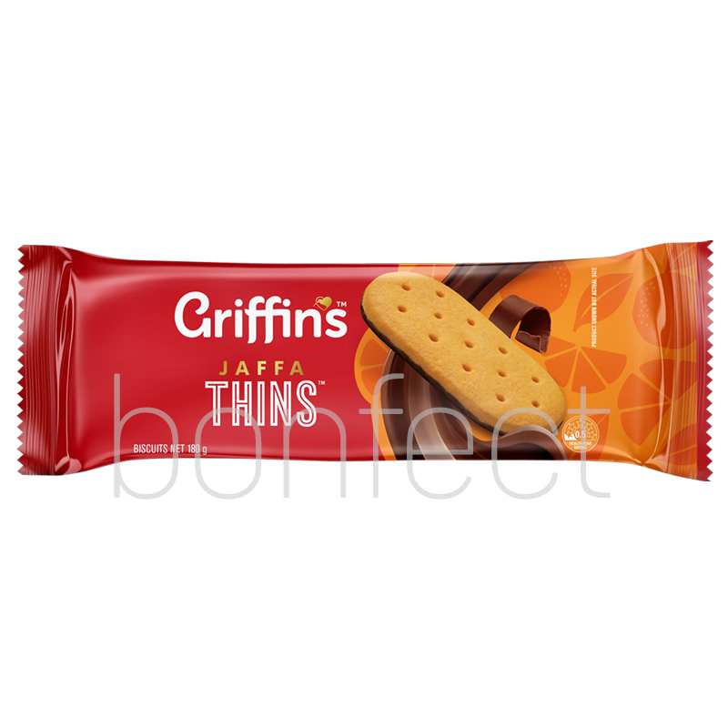 Griffins Jaffa Thins Biscuits 180g