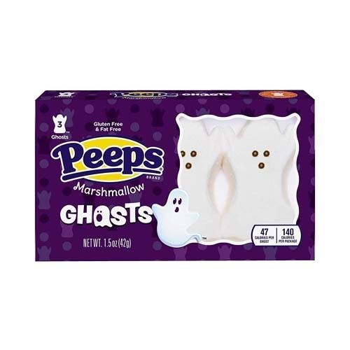 Peeps Marshmallow Ghost 3 Pieces  24 Pack