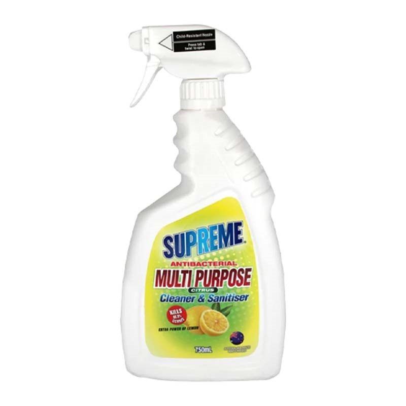 Supreme Antibacterial Multipurpose Cleaner  Sanitiser Sprary 750ml