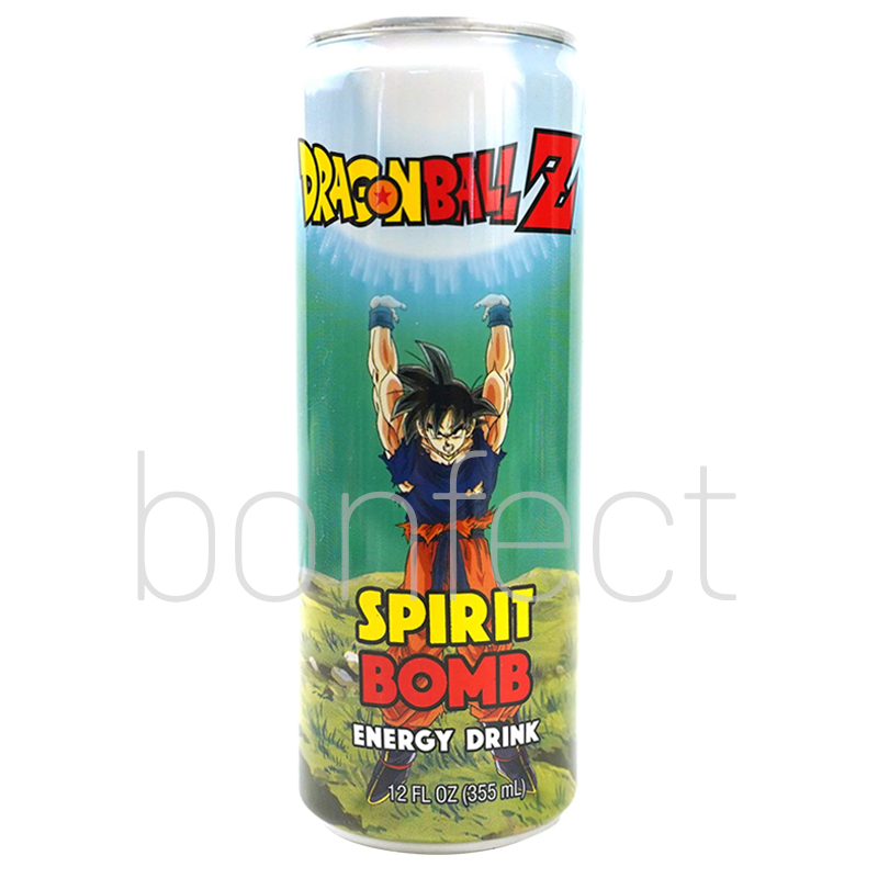Dragon Ball Z Spirit Bomb Energy Drink 355ml  12 Pack