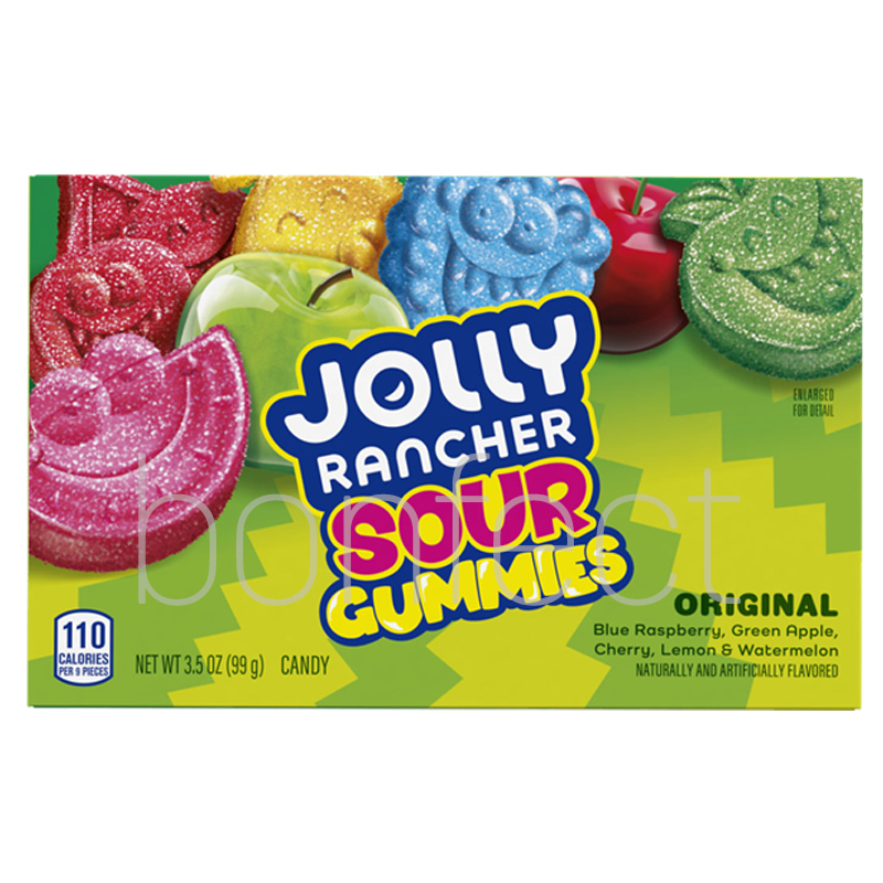 Jolly Rancher Gummies Sour Flavour Box 99g  11 Pack