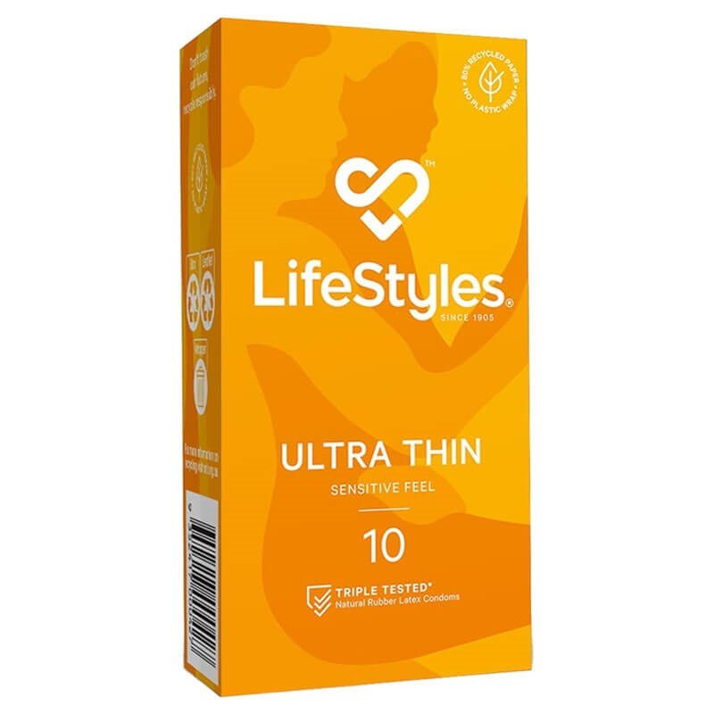 LifeStyles Condoms Ultra Thin 10 Pack