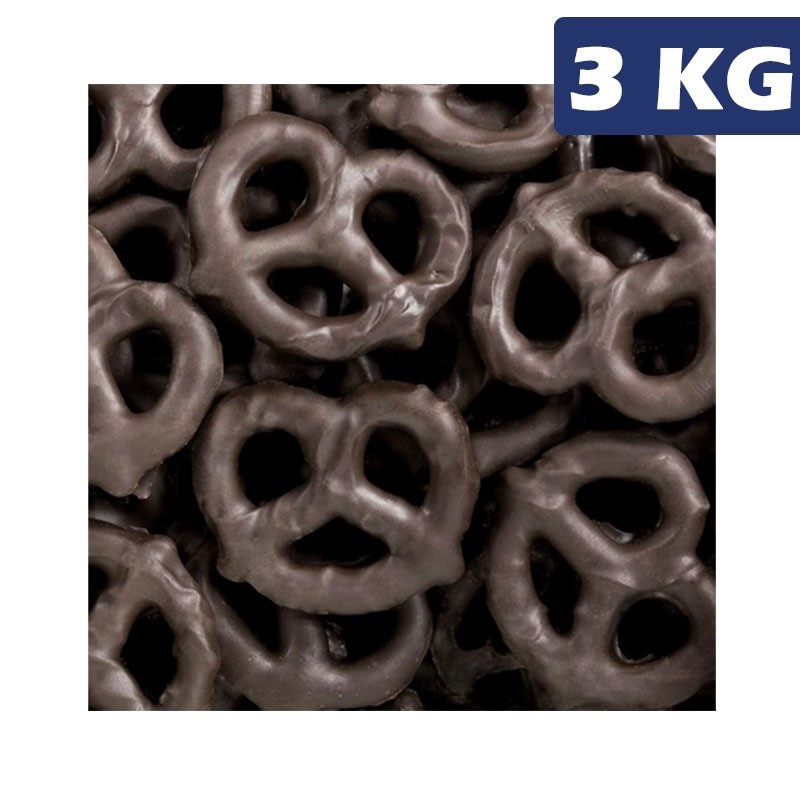 Everfresh Dark Chocolate Pretzel Bulk 3kg