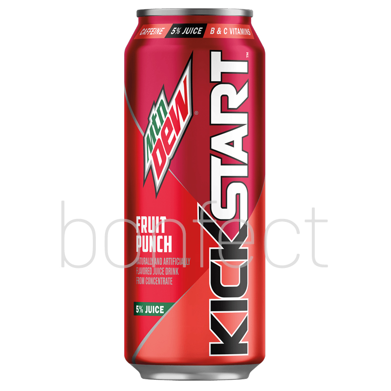 Mountain Dew Kickstart Fruitpunch 473ml12