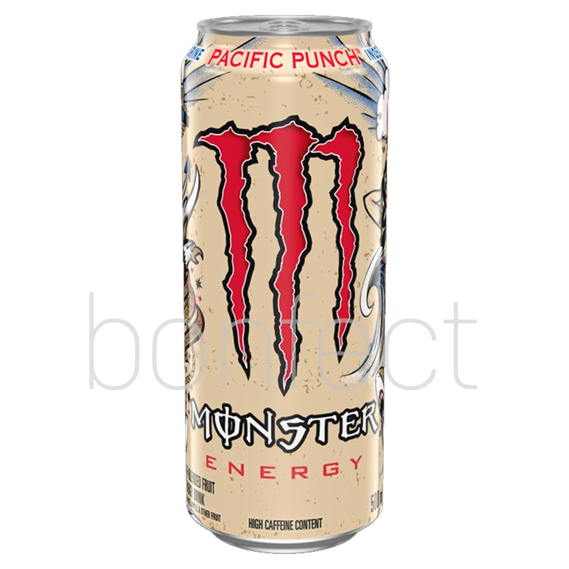 Monster Pacific Punch Energy Drink 500ml  12 Pack