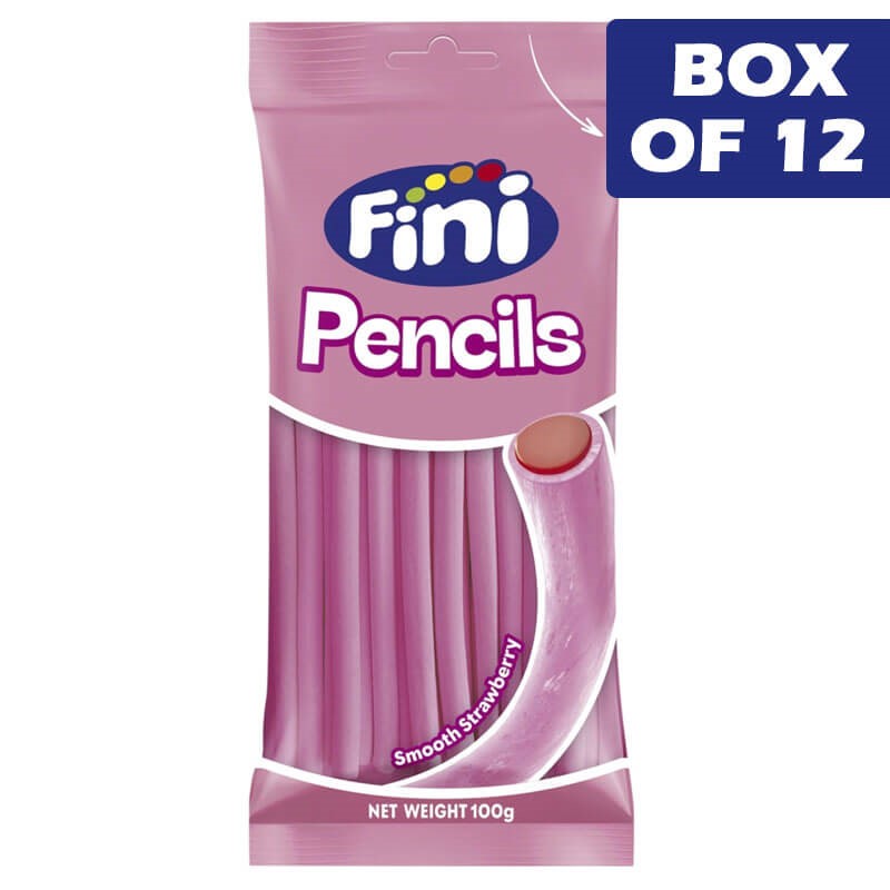 Fini Smooth Strawberry Pencil 100g  16 PACK