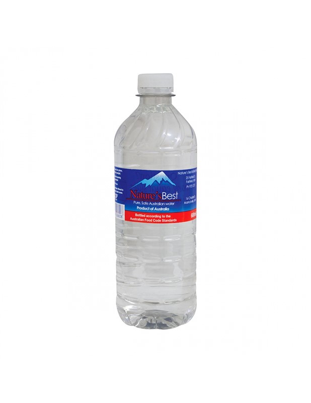 Natures Best Water 600ml  12 Pack