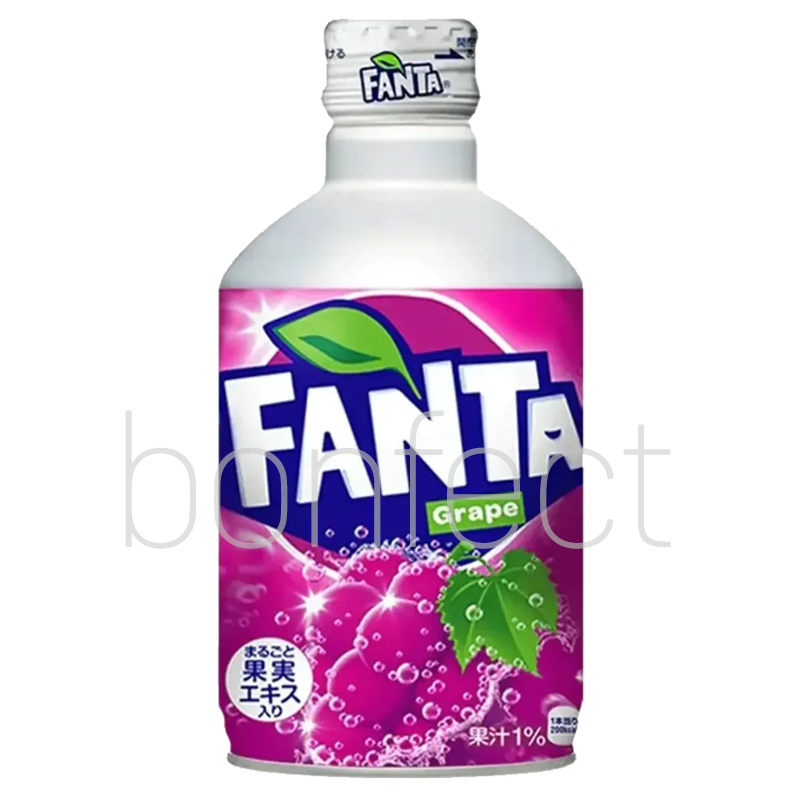 Japan Fanta Grape Soda Can 300ml  24 Pack
