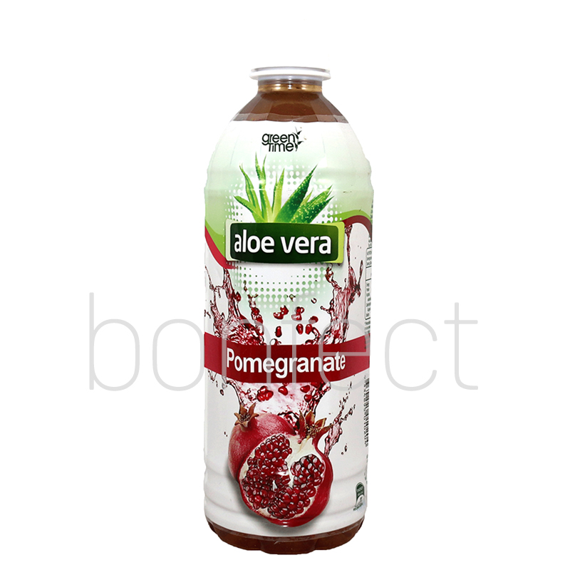 Green Time Aloe Vera Pomegranate Bottle 490ml  24 Pack