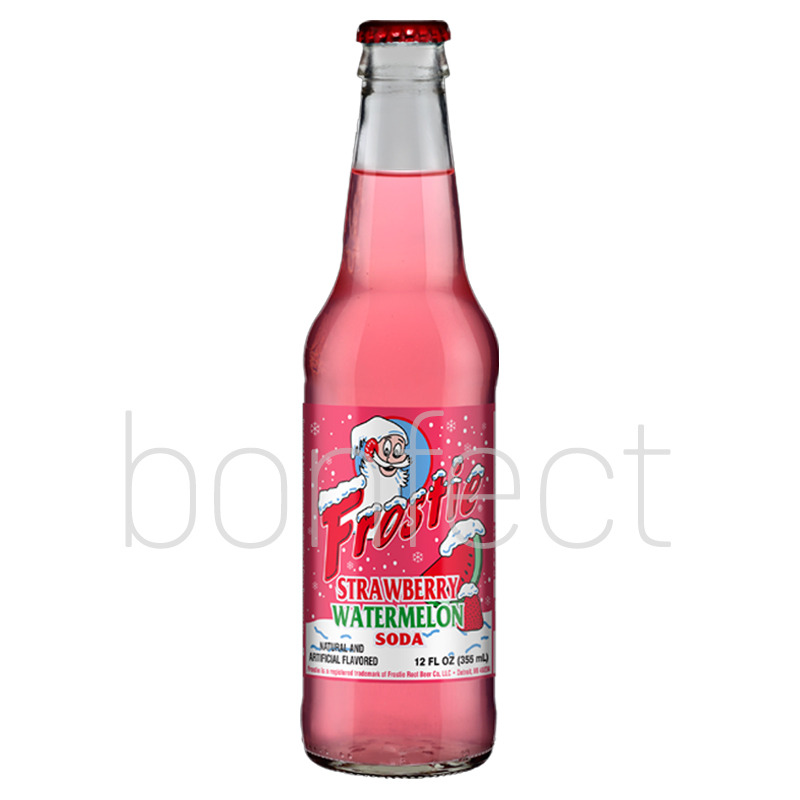 Frostie Strawberry Watermelon Soda 355ml  24 Pack