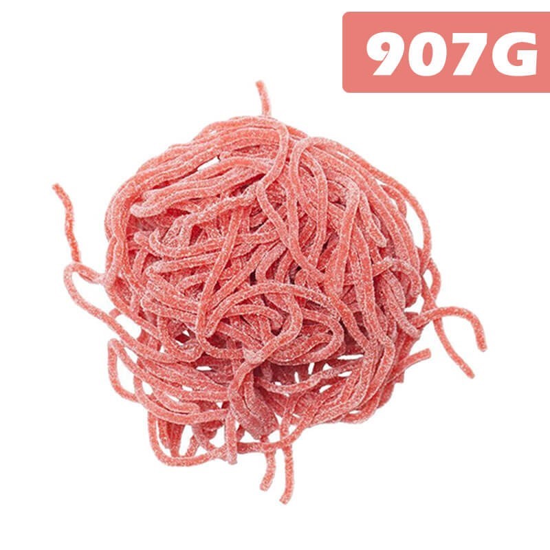 Gustafs Sour Strawberry Laces 907g