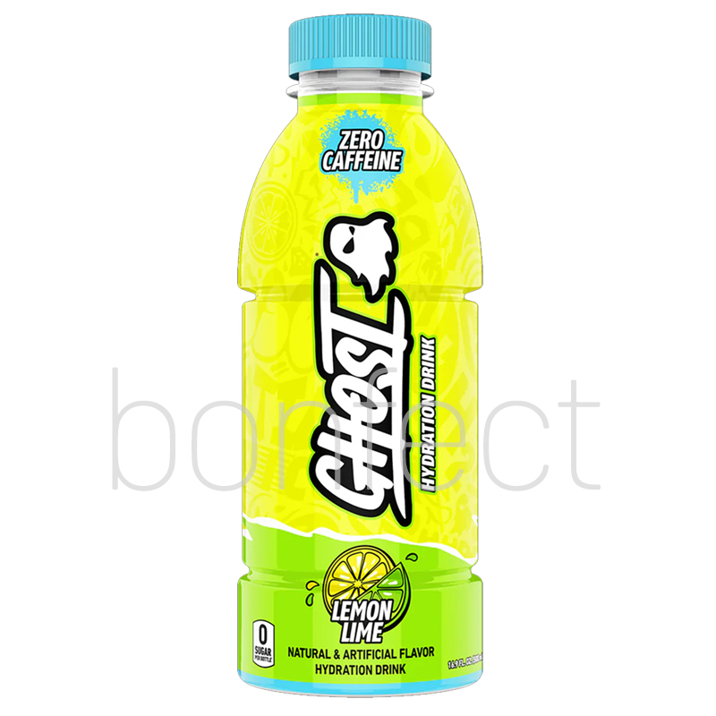 Ghost Hydration Lemon Lime 500ml  12 Pack