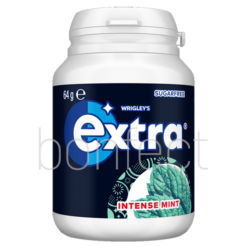 Extra Intense Mint Chewing Gum Bottle 64g  6 Pack