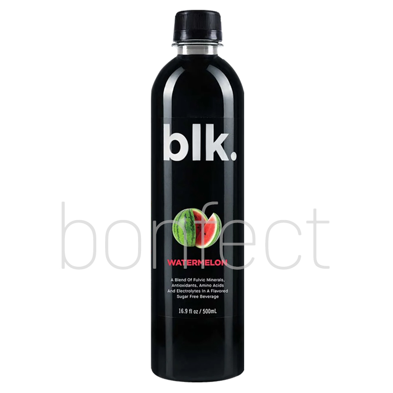 blk Electric Watermelon Functional Water with Fulvic Minerals 500ml  12 Pack