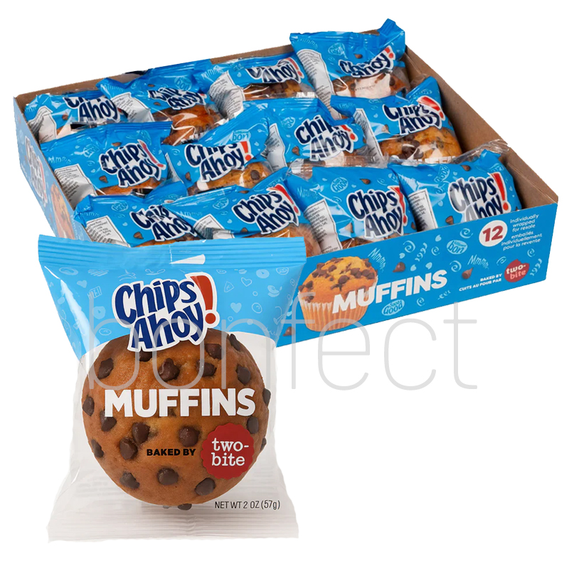 Chips Ahoy Muffins 57g  12 Pack