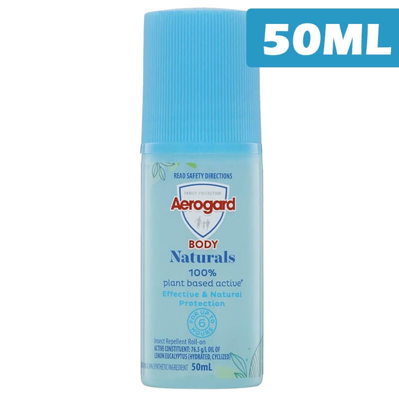 Aerogard Naturals Insect Repellent Rollon 50ml  12 Pack
