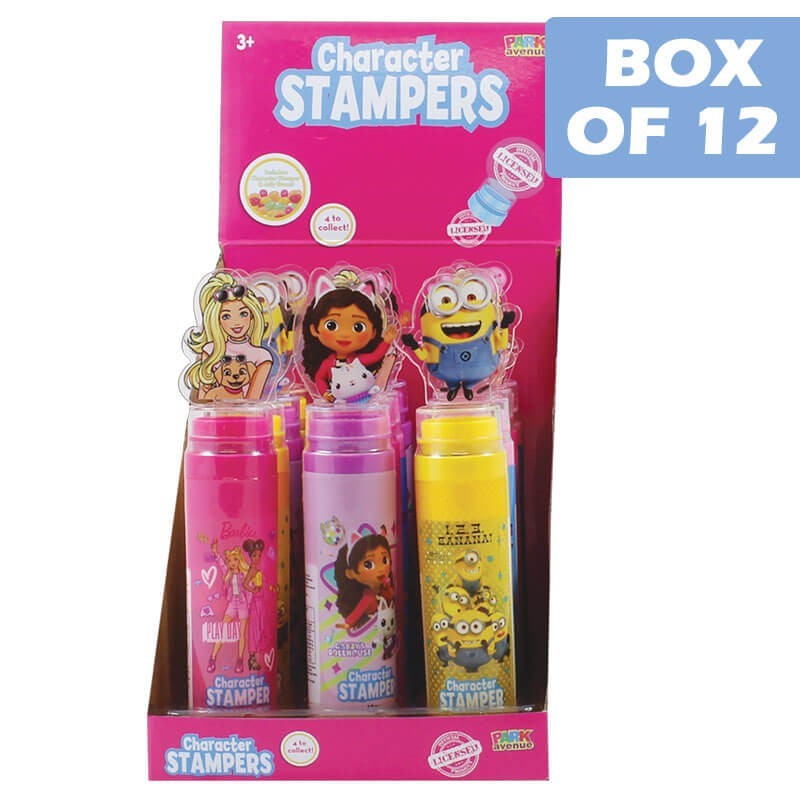 Assorted Character Stamper with Jelly Beans 10g  12 Pack
