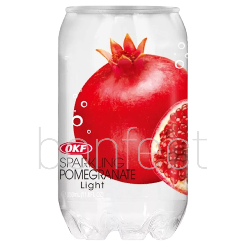 Okf Sparkling Drink Pomegranate 350ml  24 Pack