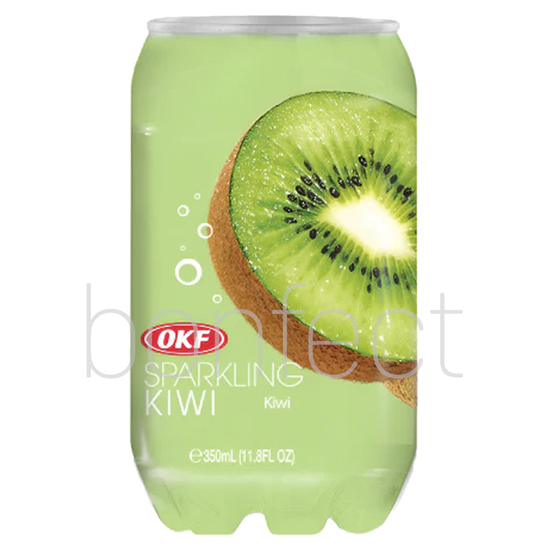 Okf Sparkling Drink Kiwi 350ml  24 Pack
