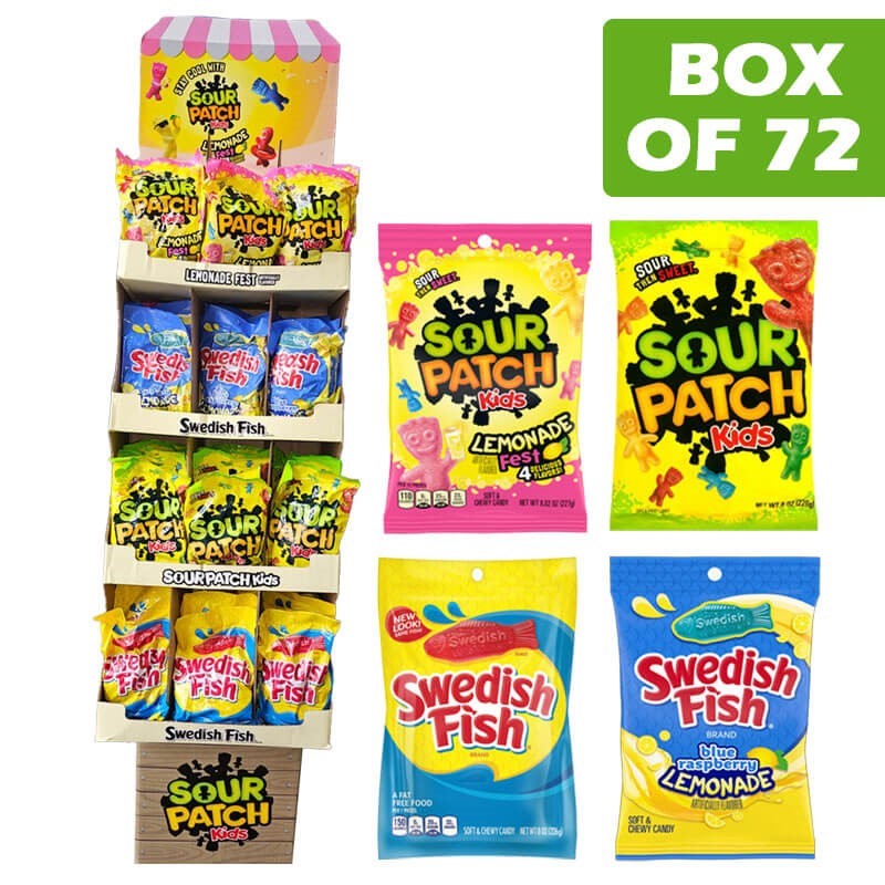 Sour Patch Kids  Swedish Fish Stand