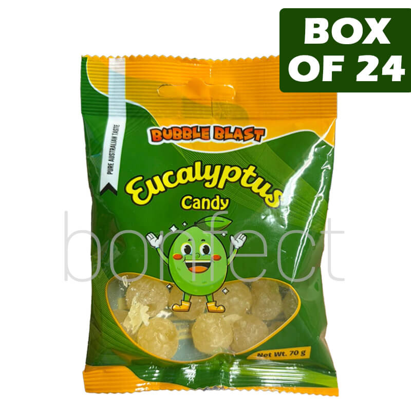 Bubble Blast Eucalyptus 70g  24 Pack