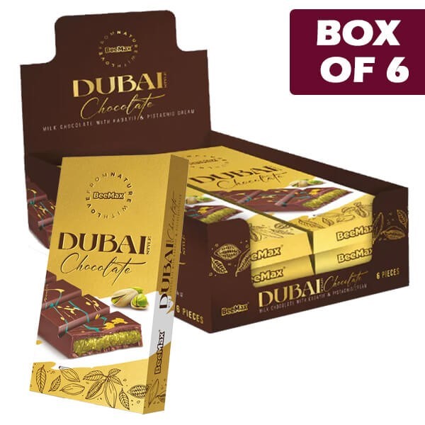 Beemax Dubai Chocolate 95g  6 Pack
